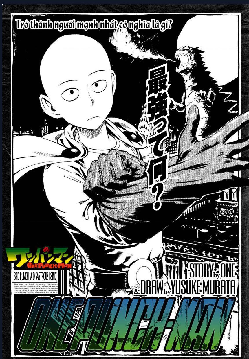 One-Punch Man (Nơi Duy Nhất Xếp Đúng Thứ Tự Chapter): Chapter 3