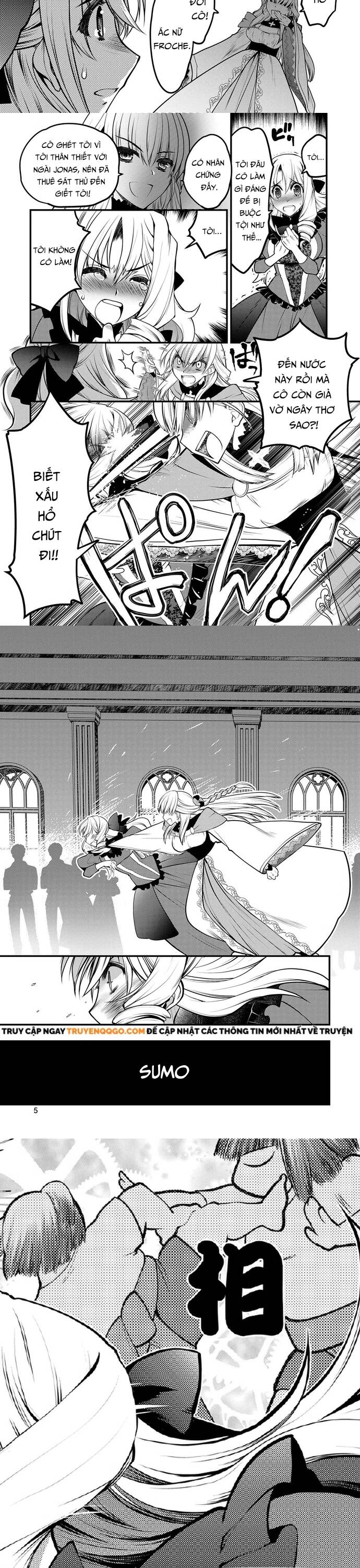 Oozumou Reijou ~Seijo Ni Hirateuchi Wo Kuratta Shunkan Sumou Budatta Zense Wo Omoidashita Akuyaku Reijou No Watashi Wa Sute Neko Ouji Ni Chanko Wo Furumaitai Haadosukoidosukoi~: Chapter 1