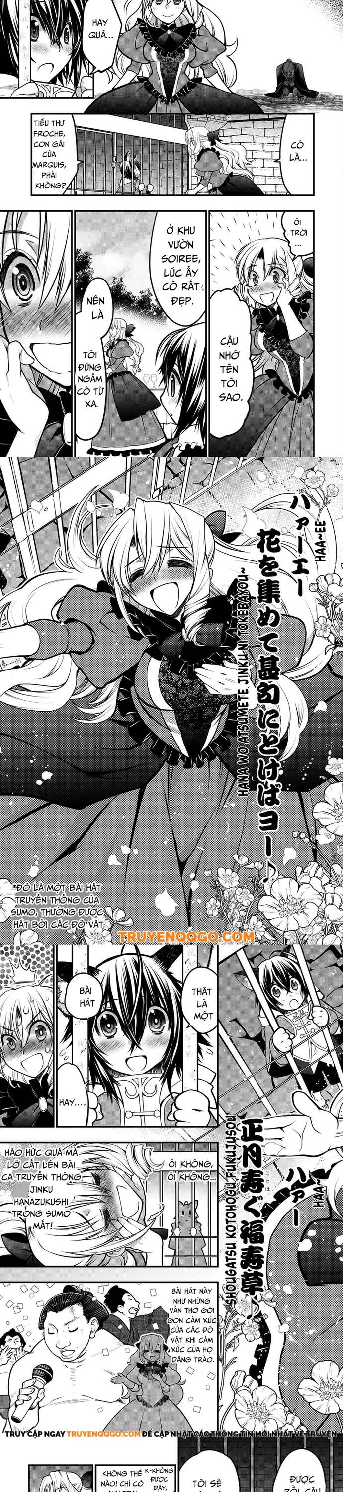 Oozumou Reijou ~Seijo Ni Hirateuchi Wo Kuratta Shunkan Sumou Budatta Zense Wo Omoidashita Akuyaku Reijou No Watashi Wa Sute Neko Ouji Ni Chanko Wo Furumaitai Haadosukoidosukoi~: Chapter 2