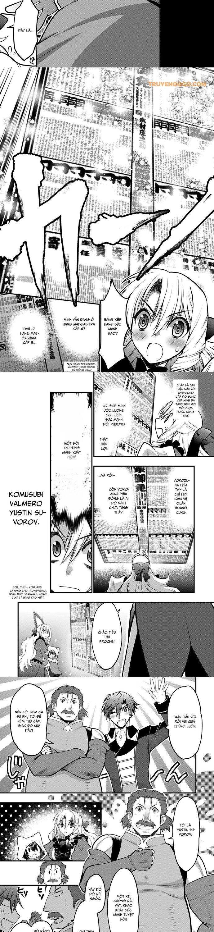 Oozumou Reijou ~Seijo Ni Hirateuchi Wo Kuratta Shunkan Sumou Budatta Zense Wo Omoidashita Akuyaku Reijou No Watashi Wa Sute Neko Ouji Ni Chanko Wo Furumaitai Haadosukoidosukoi~: Chapter 3