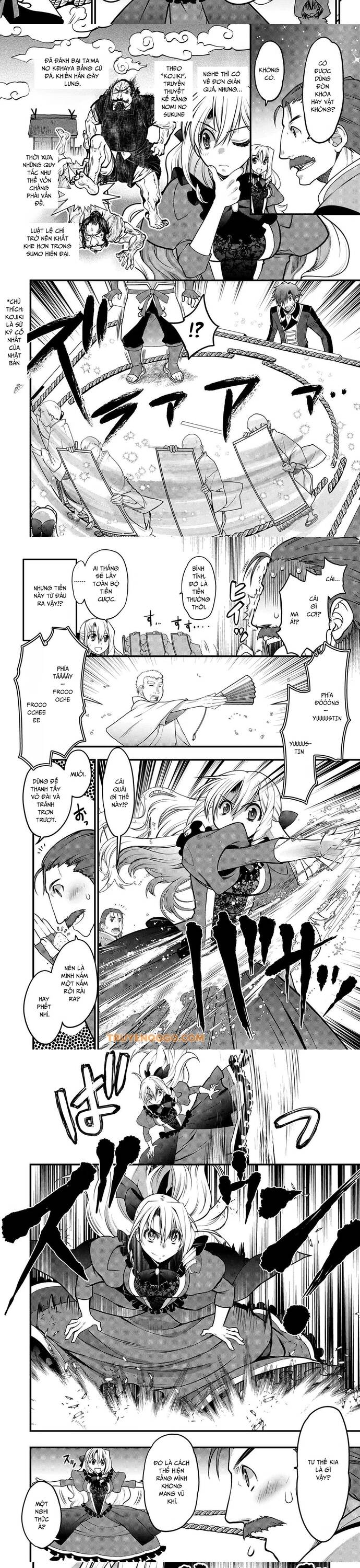 Oozumou Reijou ~Seijo Ni Hirateuchi Wo Kuratta Shunkan Sumou Budatta Zense Wo Omoidashita Akuyaku Reijou No Watashi Wa Sute Neko Ouji Ni Chanko Wo Furumaitai Haadosukoidosukoi~: Chapter 3