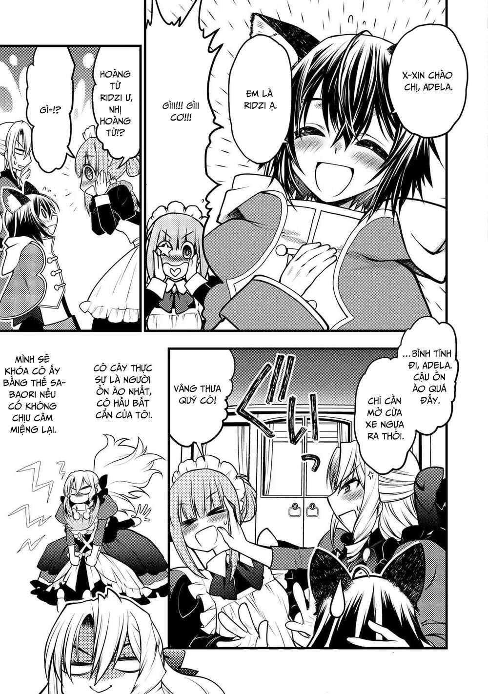Oozumou Reijou ~Seijo Ni Hirateuchi Wo Kuratta Shunkan Sumou Budatta Zense Wo Omoidashita Akuyaku Reijou No Watashi Wa Sute Neko Ouji Ni Chanko Wo Furumaitai Haadosukoidosukoi~: Chapter 4
