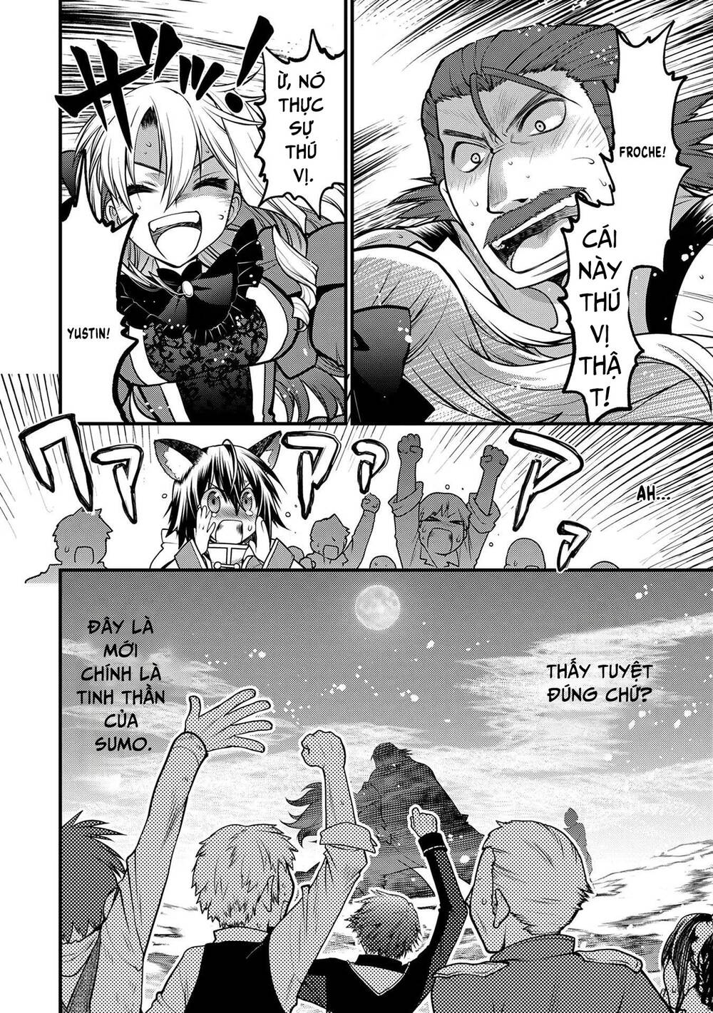 Oozumou Reijou ~Seijo Ni Hirateuchi Wo Kuratta Shunkan Sumou Budatta Zense Wo Omoidashita Akuyaku Reijou No Watashi Wa Sute Neko Ouji Ni Chanko Wo Furumaitai Haadosukoidosukoi~: Chapter 4