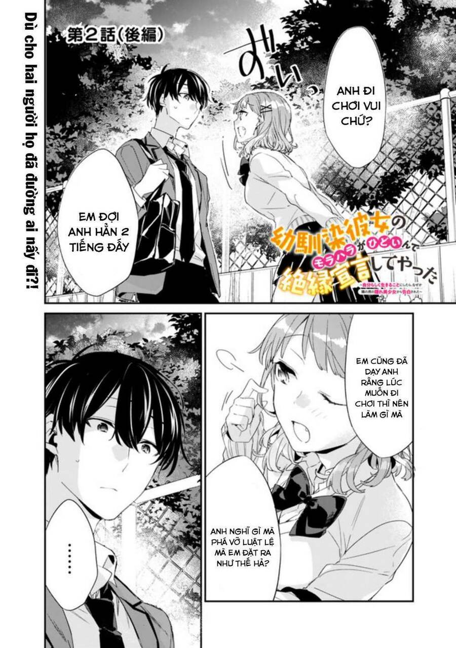 Osananajimi Kanojo No Morahara Ga Hidoin De Zetsuen Sengen Shite Yatta: Chapter 2.2
