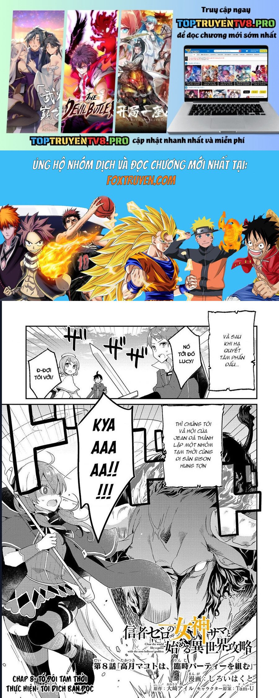 Phá Đảo Dị Giới Cùng Nữ Thần Không Tín Đồ: Chapter 8