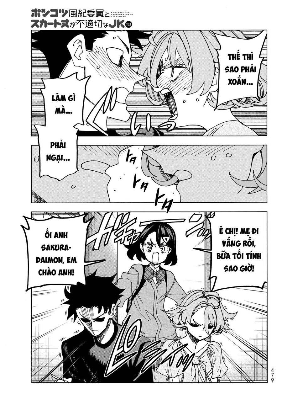 Ponkotsu Fuukiin To Skirt Take Ga Futekisetsu Na Jk No Hanashi: Chapter 70