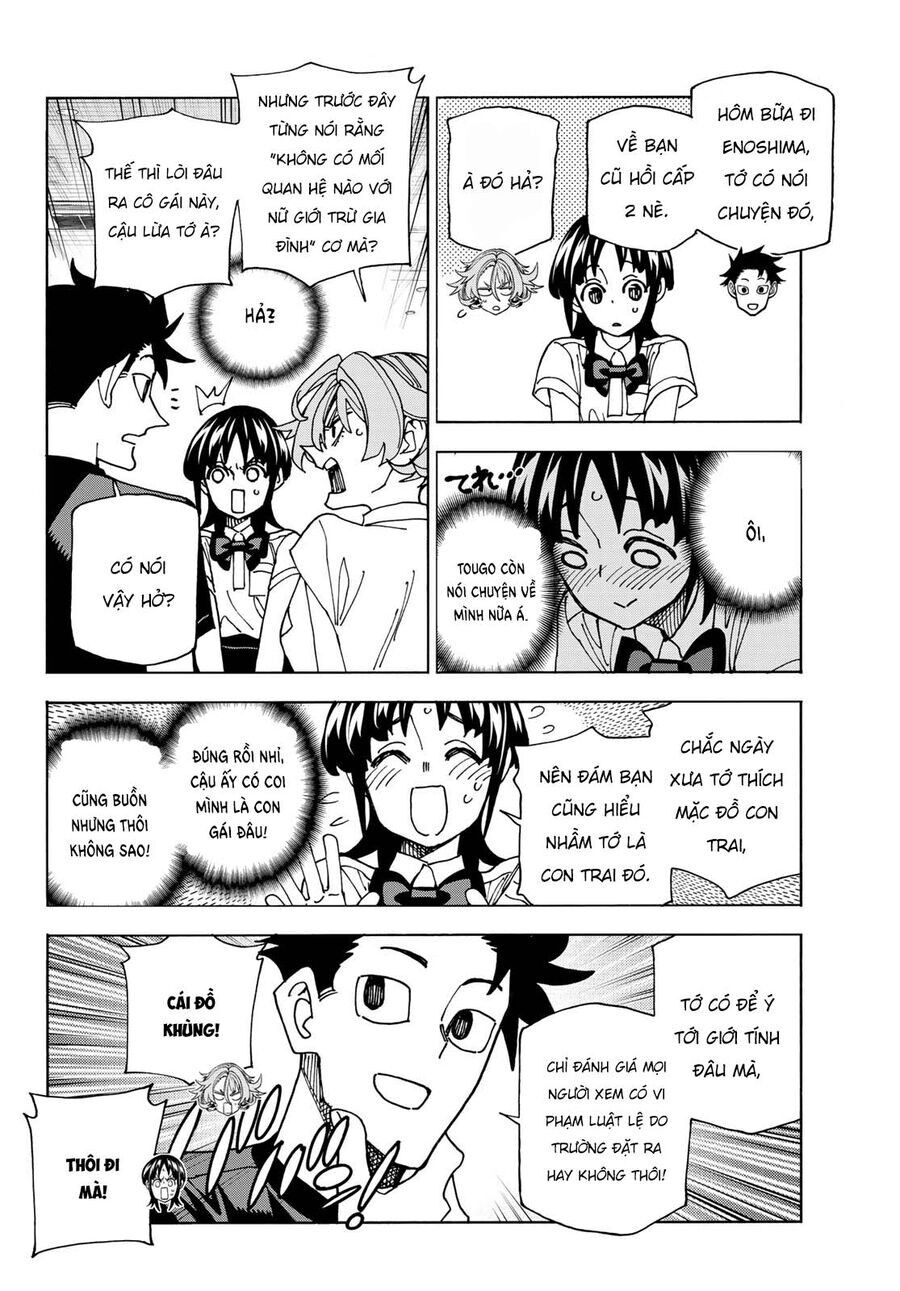 Ponkotsu Fuukiin To Skirt Take Ga Futekisetsu Na Jk No Hanashi: Chapter 74