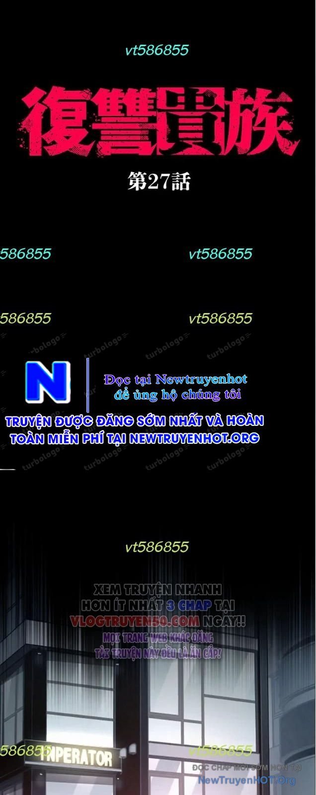 Quý Tộc Báo Thù: Chapter 27