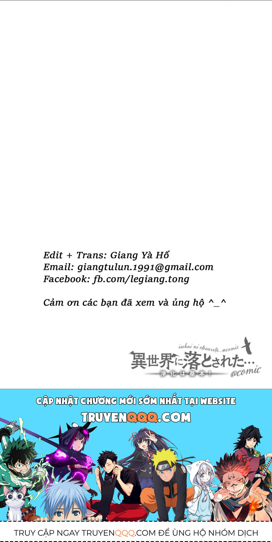 Rơi Vào Dị Giới... Tôi Chủ Yếu Đi Thanh Tẩy !: Chapter 6