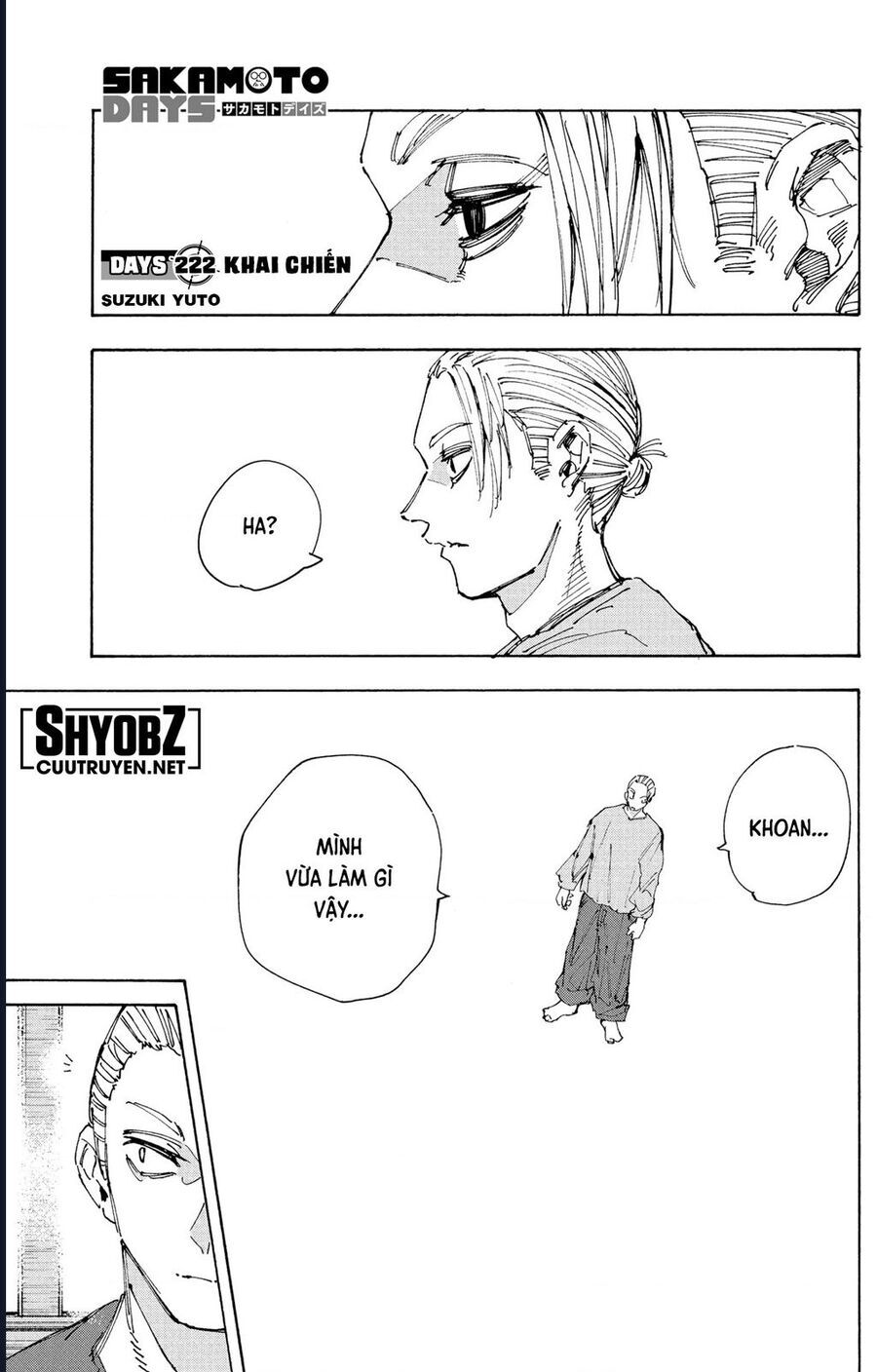 Sakamoto Days: Chapter 222