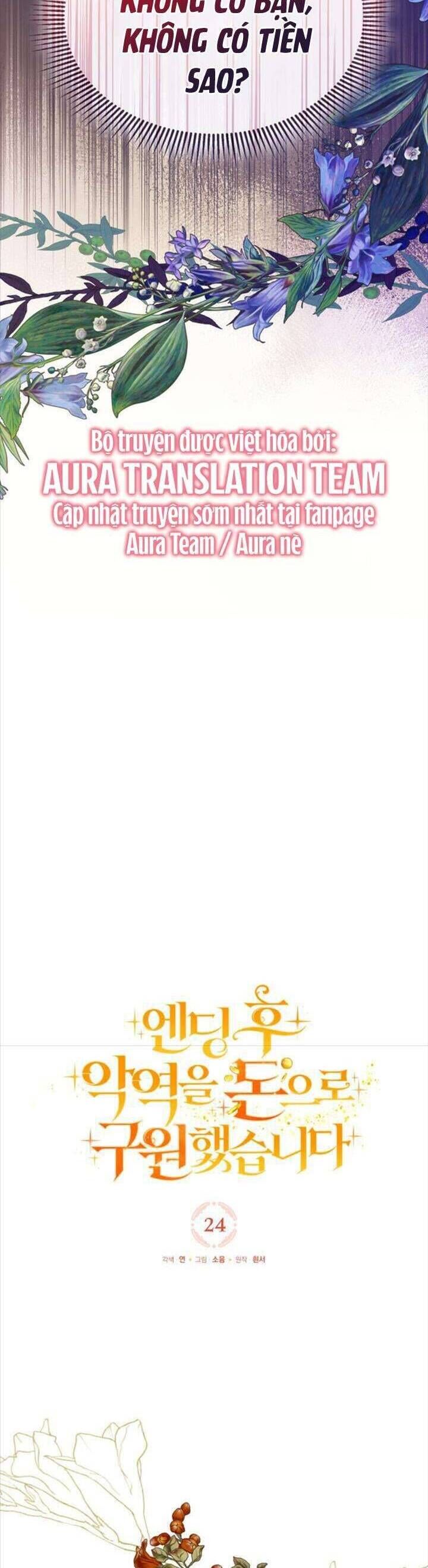 Sau Khi Kết Thúc, Tôi Đã Cứu Rỗi Vai Phản Diện Bằng Tiền: Chapter 24