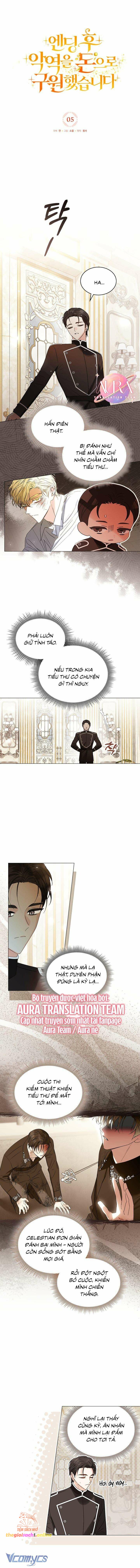 Sau Khi Kết Thúc, Tôi Đã Cứu Rỗi Vai Phản Diện Bằng Tiền: Chapter 5