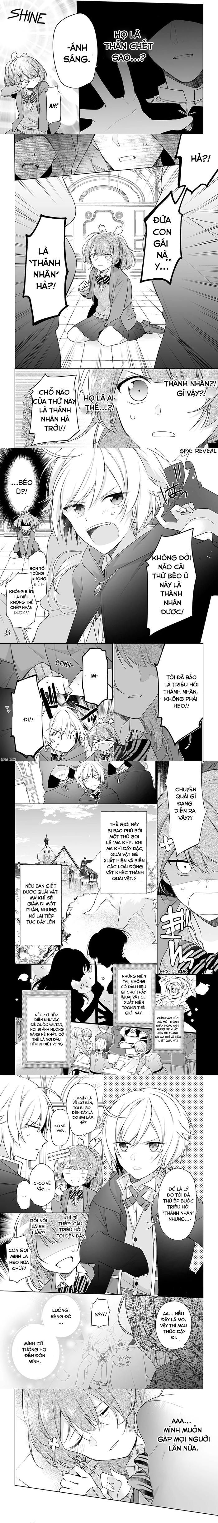 Seijo ja nakatta no de, Oukyuu de nonbiri Gohan wo Tsukuru koto ni shimashita: Chapter 1