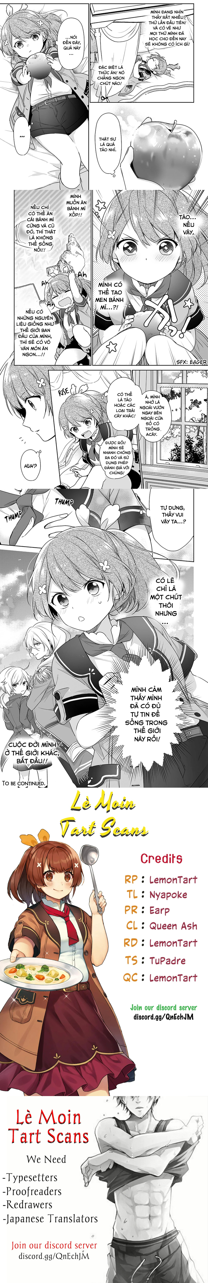 Seijo ja nakatta no de, Oukyuu de nonbiri Gohan wo Tsukuru koto ni shimashita: Chapter 1