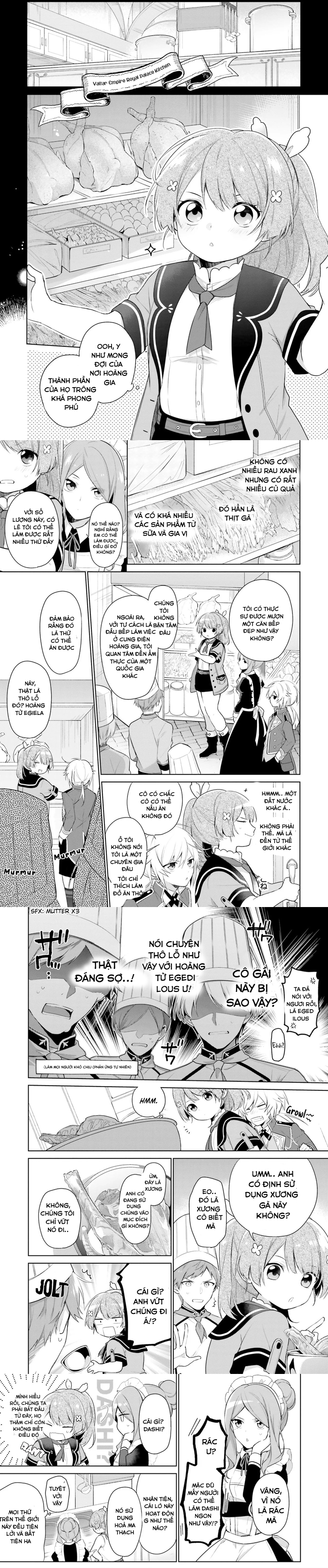 Seijo ja nakatta no de, Oukyuu de nonbiri Gohan wo Tsukuru koto ni shimashita: Chapter 3