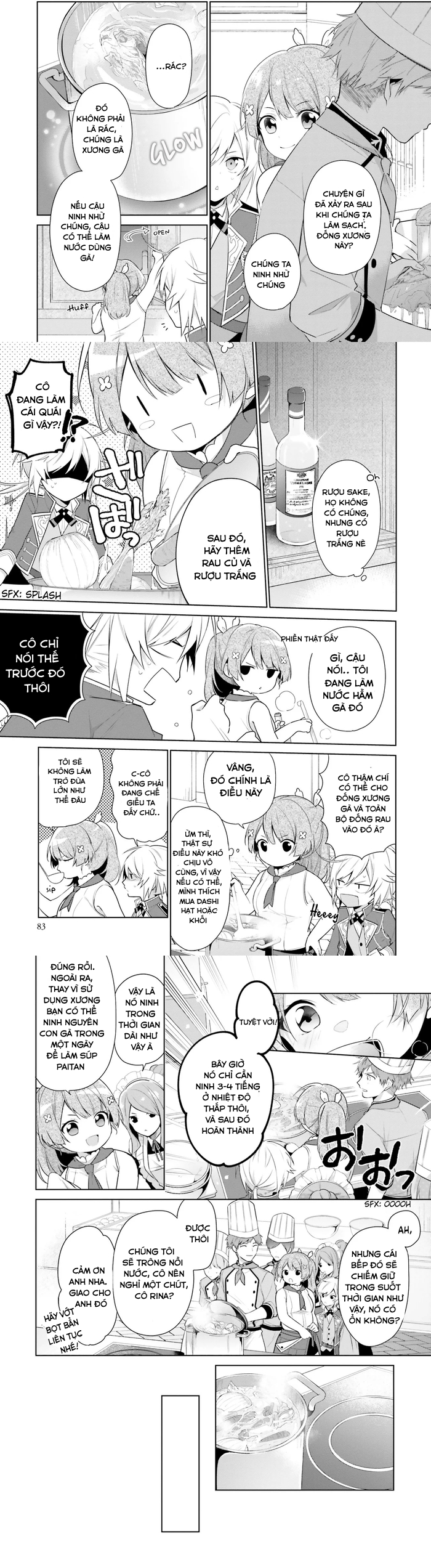 Seijo ja nakatta no de, Oukyuu de nonbiri Gohan wo Tsukuru koto ni shimashita: Chapter 3