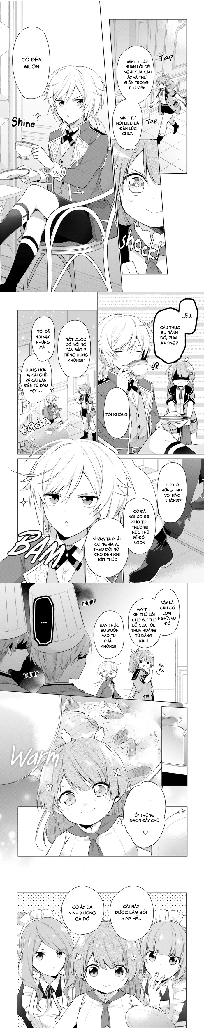 Seijo ja nakatta no de, Oukyuu de nonbiri Gohan wo Tsukuru koto ni shimashita: Chapter 3