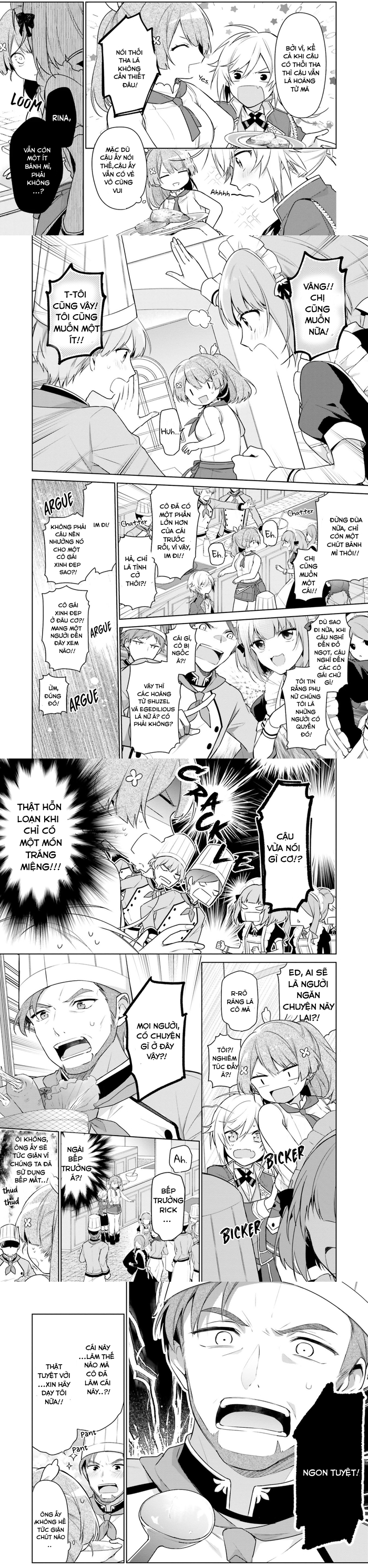 Seijo ja nakatta no de, Oukyuu de nonbiri Gohan wo Tsukuru koto ni shimashita: Chapter 4