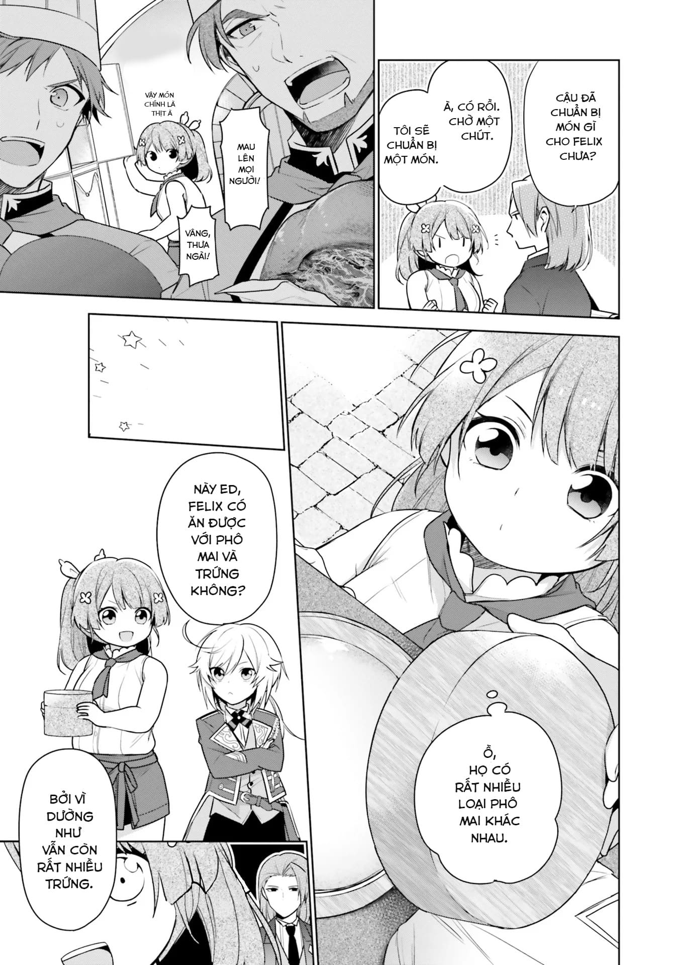 Seijo ja nakatta no de, Oukyuu de nonbiri Gohan wo Tsukuru koto ni shimashita: Chapter 5