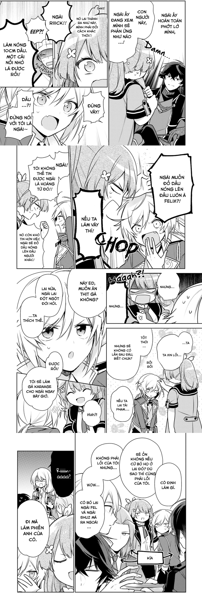 Seijo ja nakatta no de, Oukyuu de nonbiri Gohan wo Tsukuru koto ni shimashita: Chapter 7