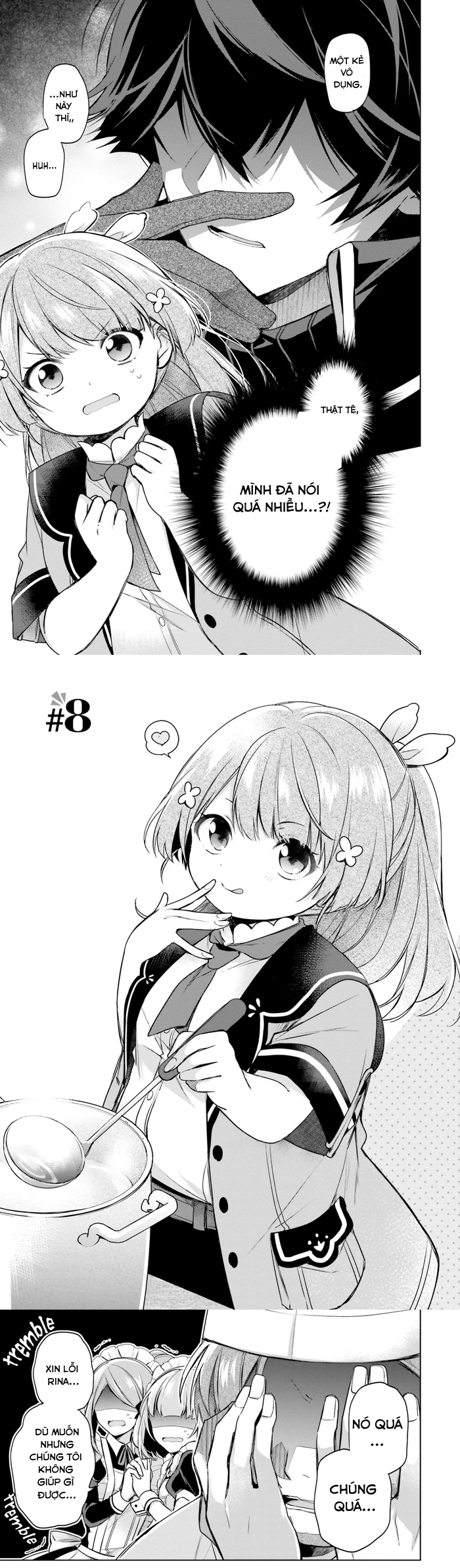 Seijo ja nakatta no de, Oukyuu de nonbiri Gohan wo Tsukuru koto ni shimashita: Chapter 8