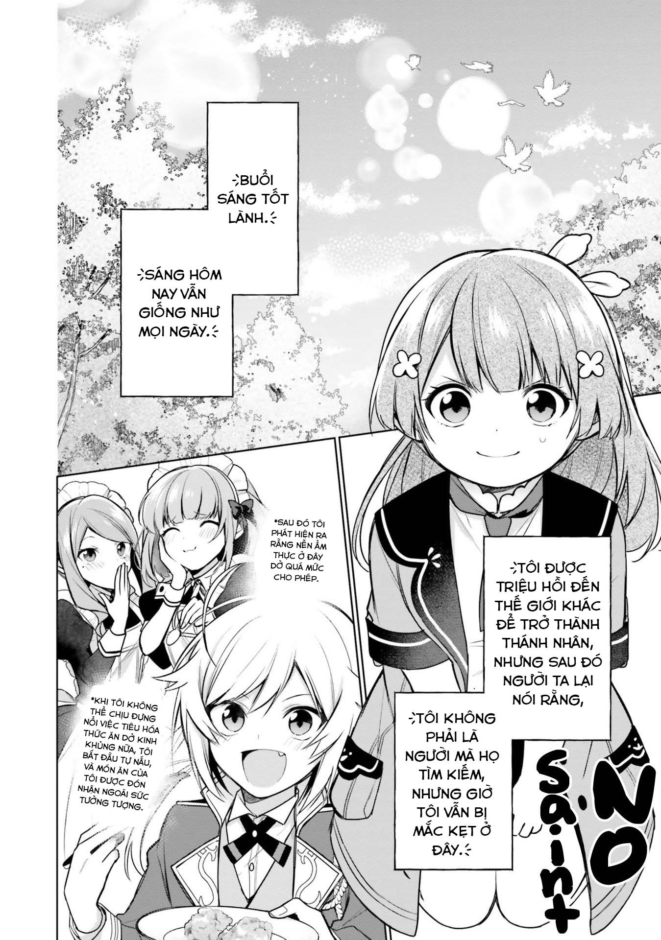 Seijo ja nakatta no de, Oukyuu de nonbiri Gohan wo Tsukuru koto ni shimashita: Chapter 9