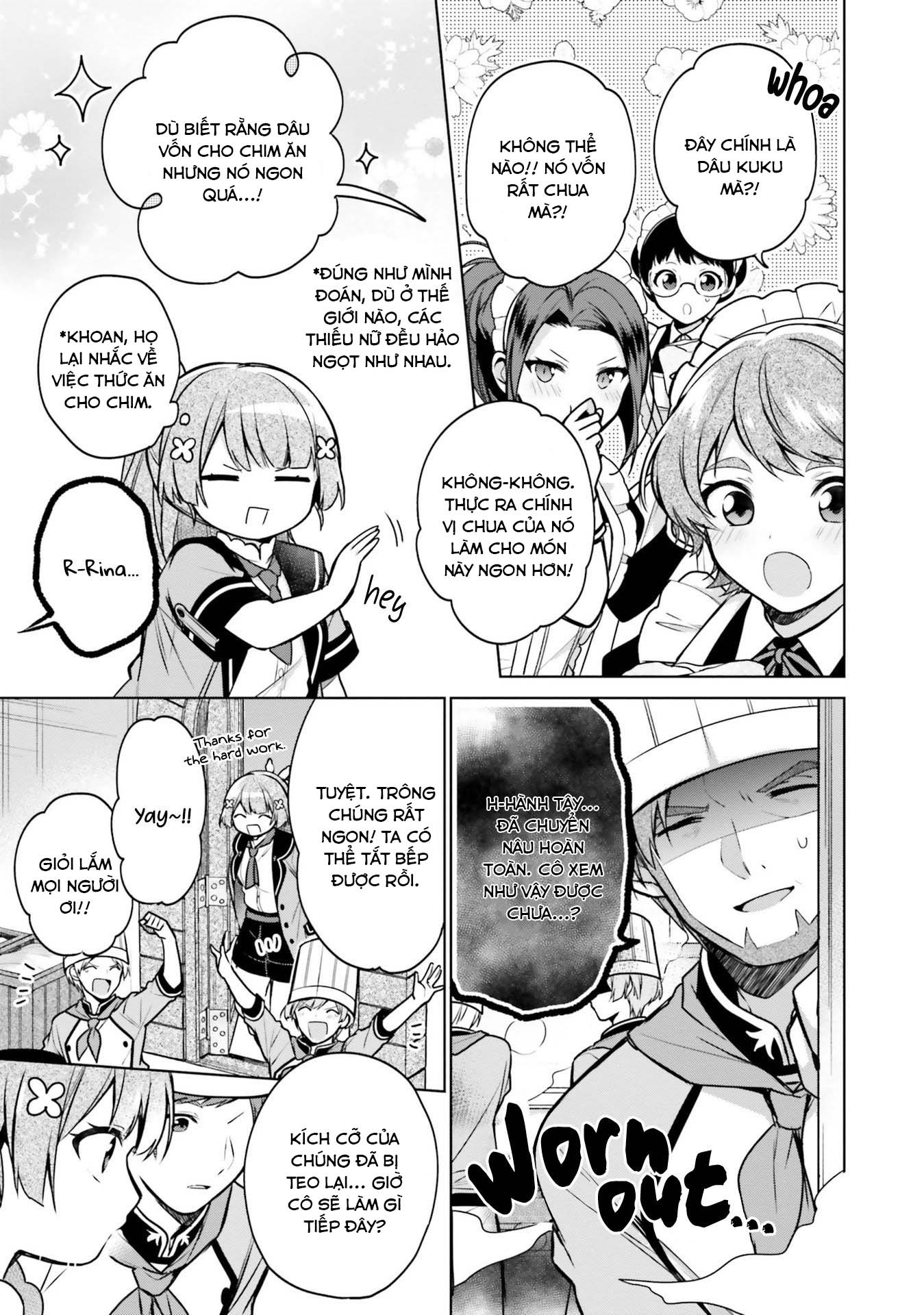 Seijo ja nakatta no de, Oukyuu de nonbiri Gohan wo Tsukuru koto ni shimashita: Chapter 9