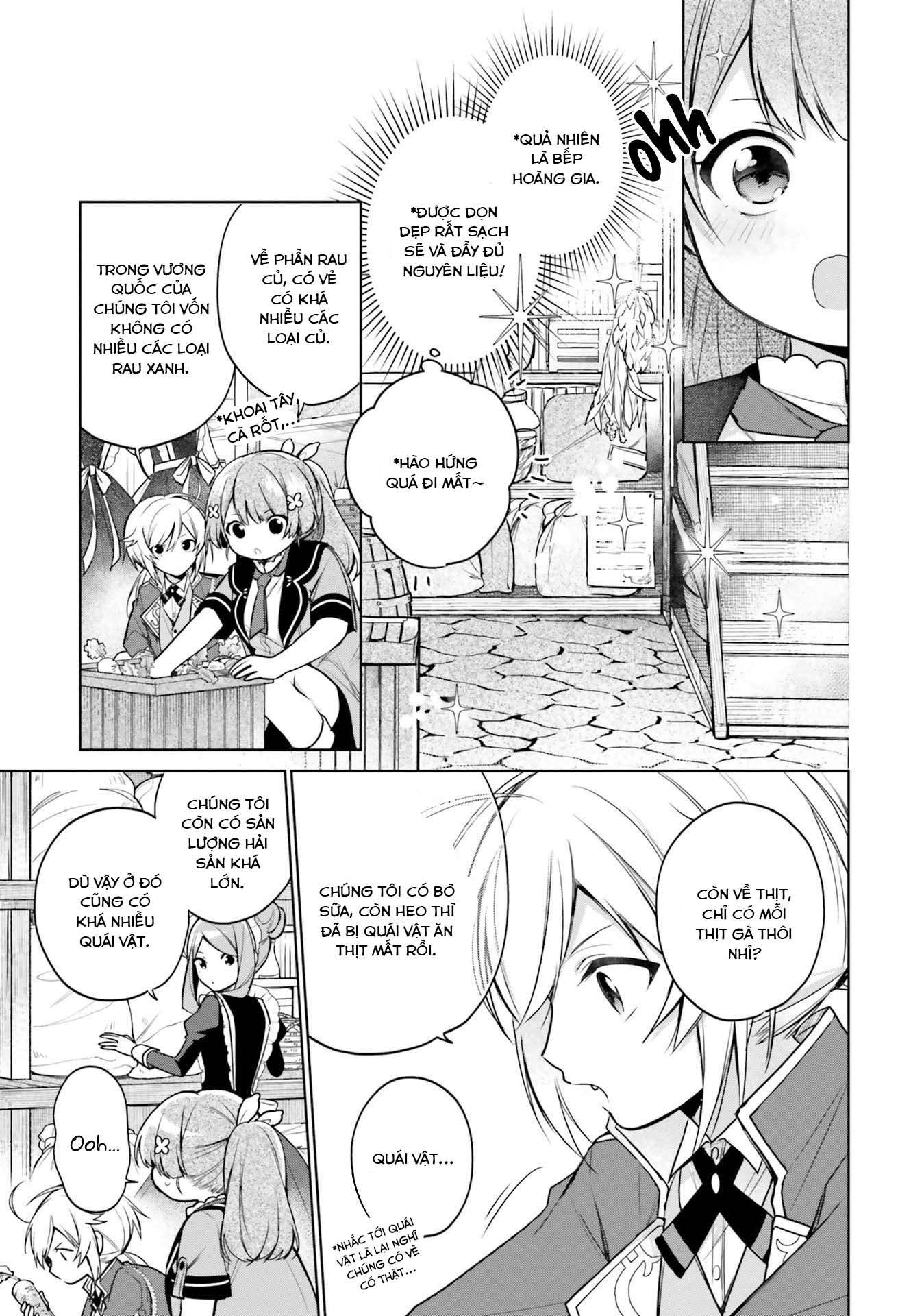 Seijo ja nakatta no de, Oukyuu de nonbiri Gohan wo Tsukuru koto ni shimashita: Chapter 9