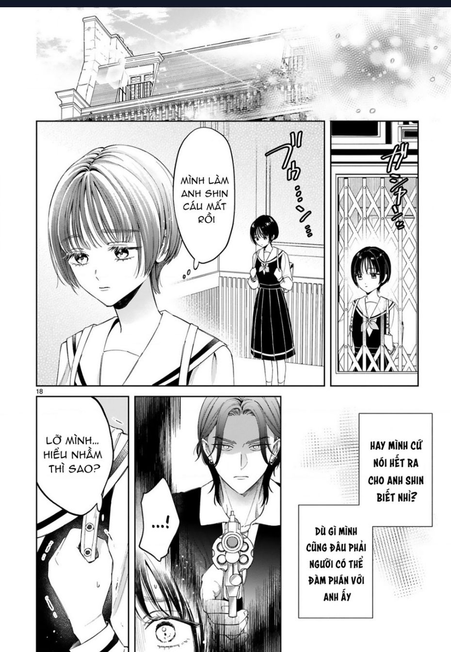 Sewayaki Mafia To Hakkou Shoujo: Chapter 10