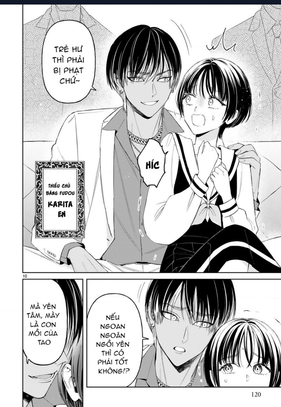 Sewayaki Mafia To Hakkou Shoujo: Chapter 11