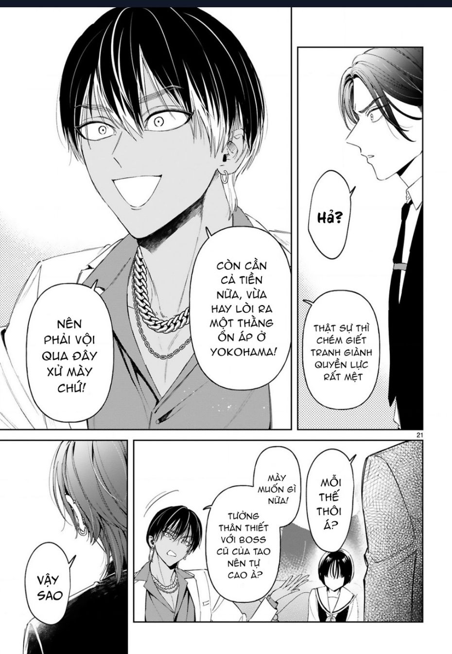 Sewayaki Mafia To Hakkou Shoujo: Chapter 11