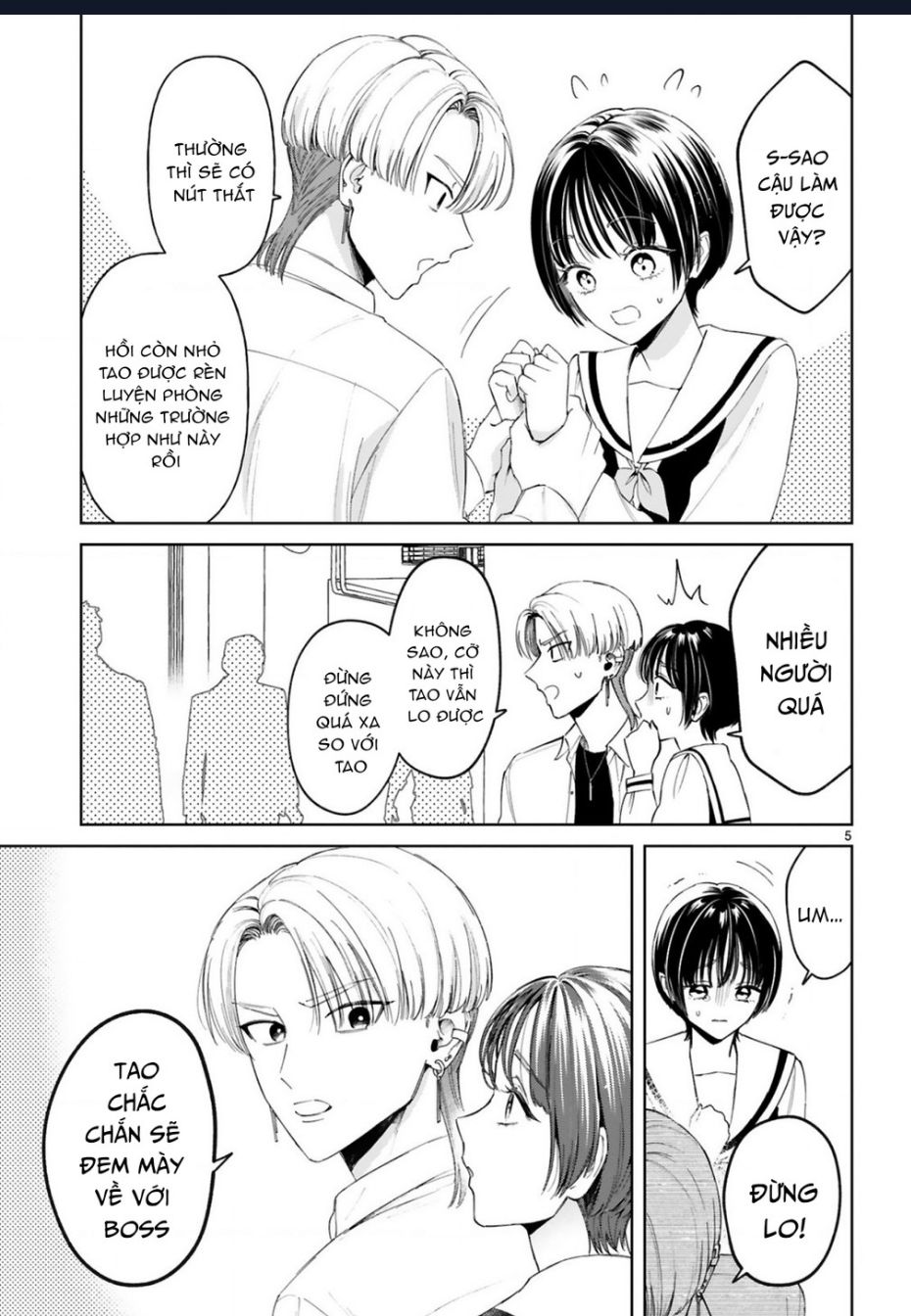 Sewayaki Mafia To Hakkou Shoujo: Chapter 11