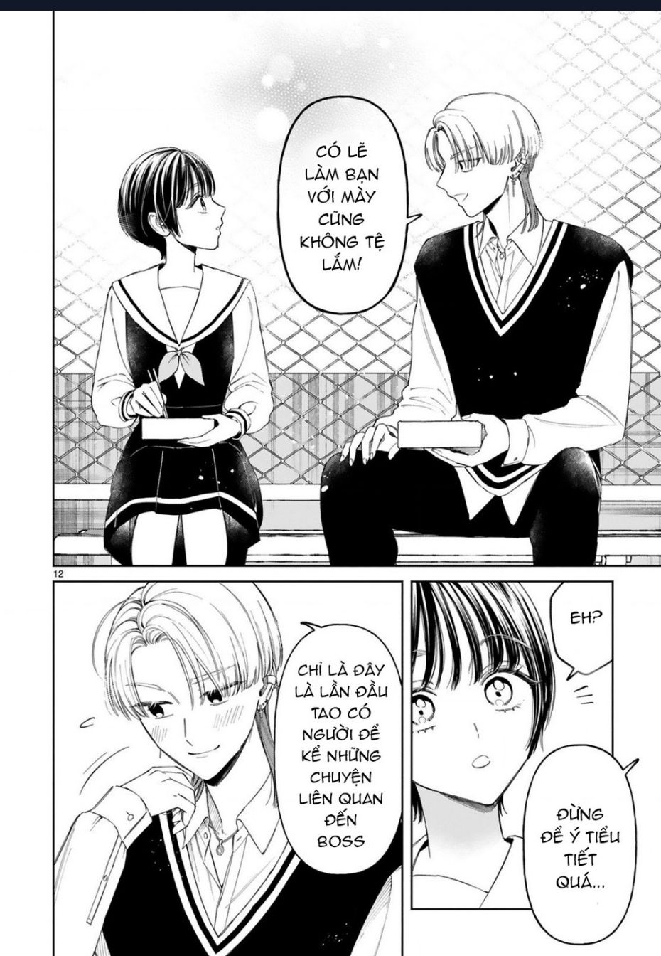Sewayaki Mafia To Hakkou Shoujo: Chapter 9