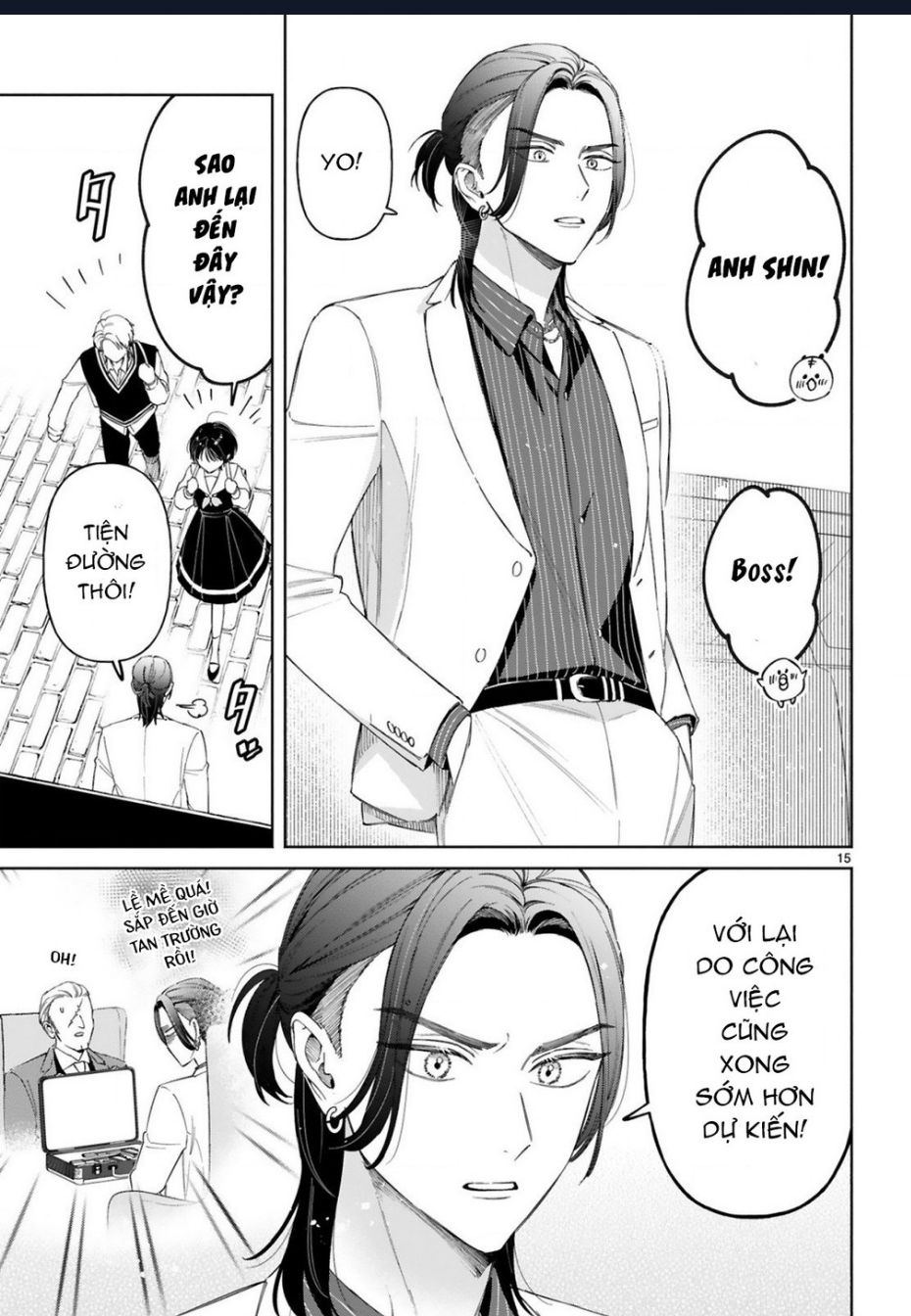 Sewayaki Mafia To Hakkou Shoujo: Chapter 9
