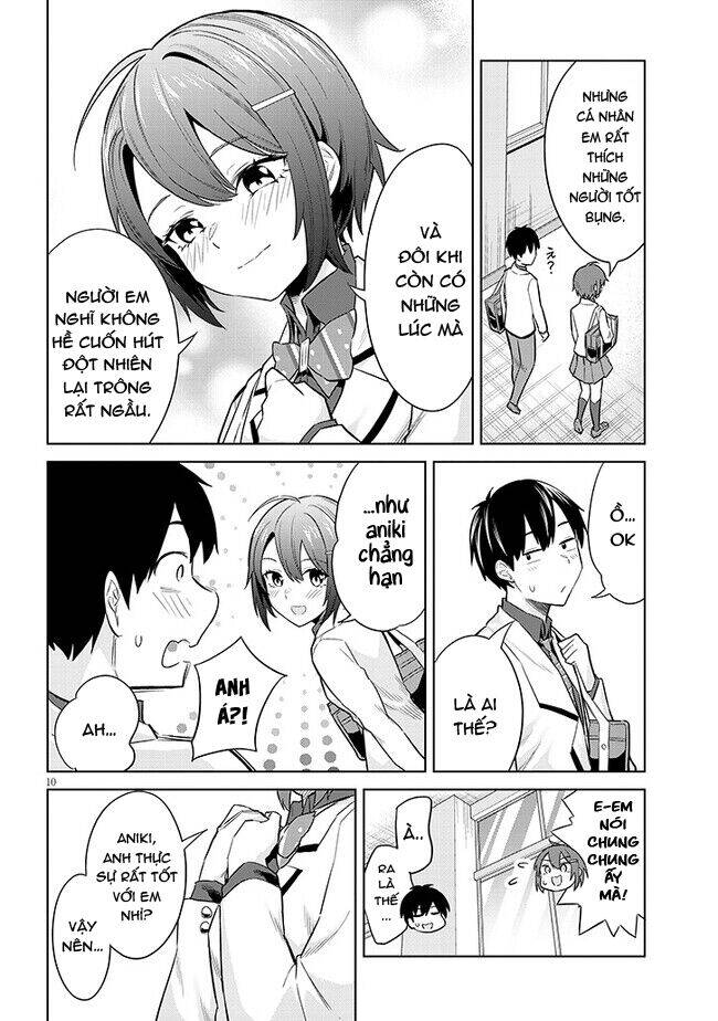 She Was Actually My Stepsister ~Recently, The Sense Of Distance Between Me And My New Stepbrother Is Incredibly Close~: Chapter 10