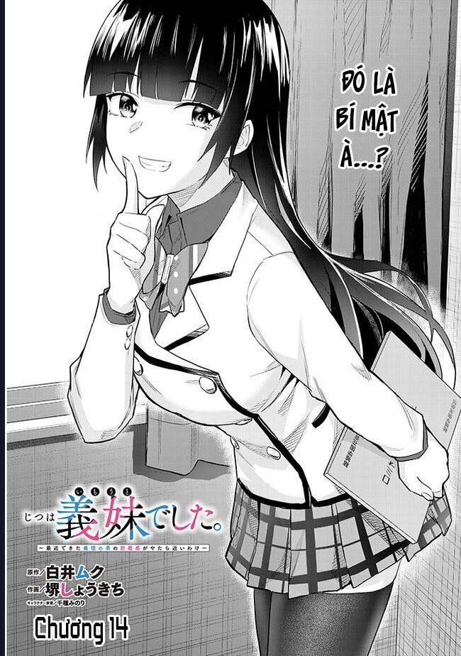 She Was Actually My Stepsister ~Recently, The Sense Of Distance Between Me And My New Stepbrother Is Incredibly Close~: Chapter 14