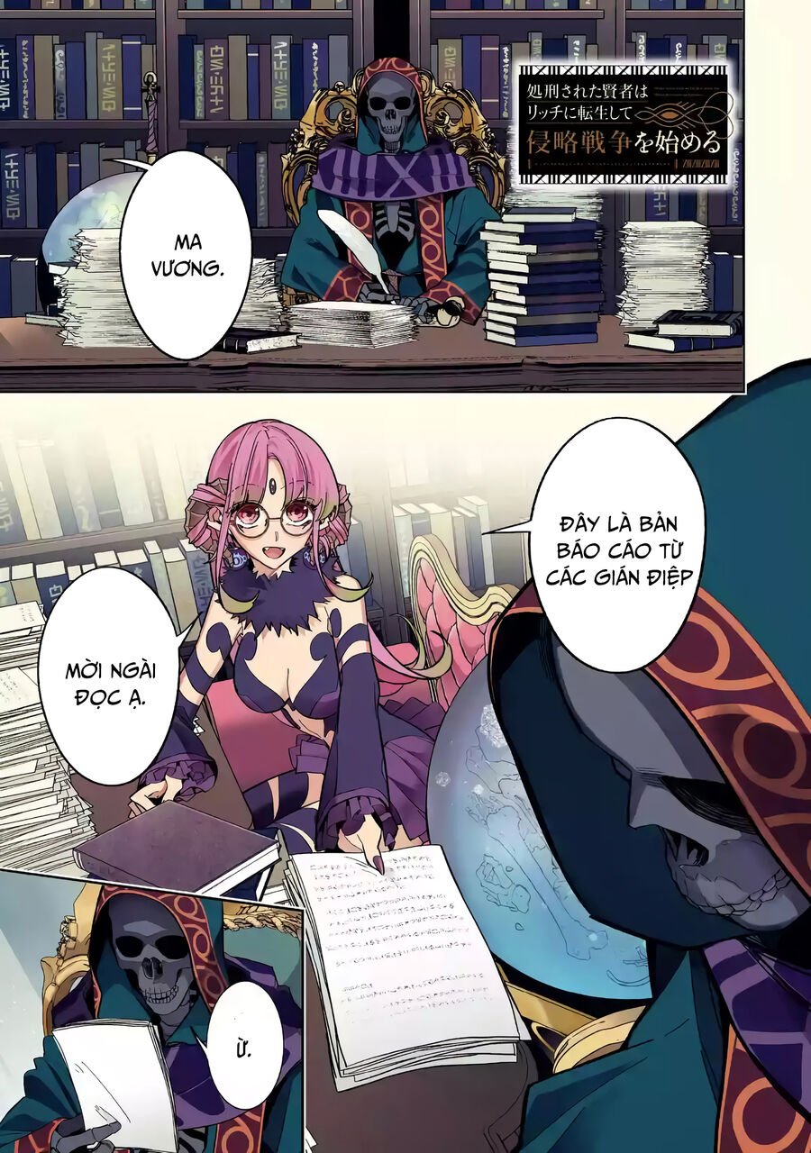 Shokei Sareta Kenja Wa Lich Ni Tensei Shite Shinryaku Sensou Wo Hajimaru: Chapter 41