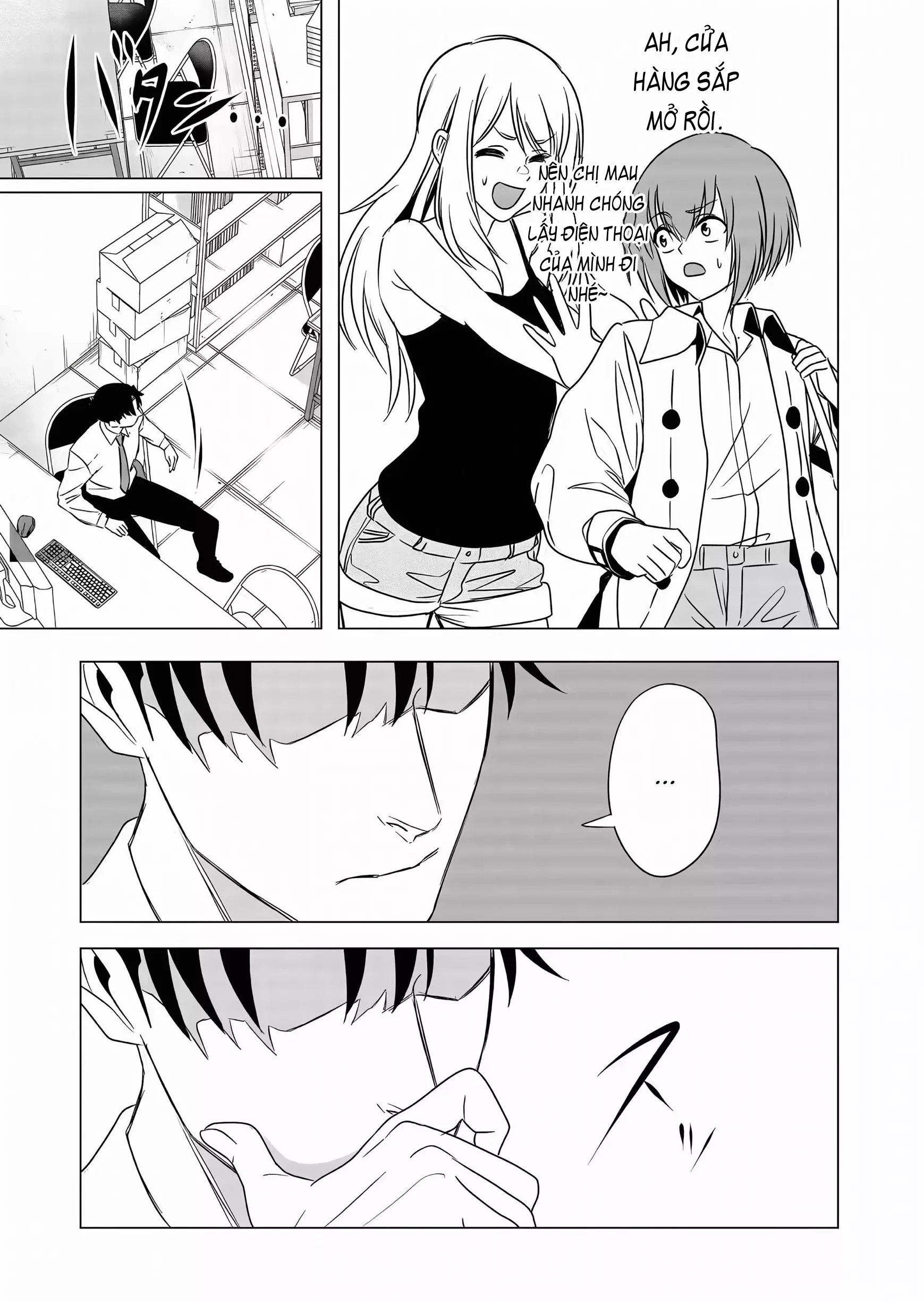 Shokuba no Onnanoko ni Toushisuru Hanashi: Chapter 7