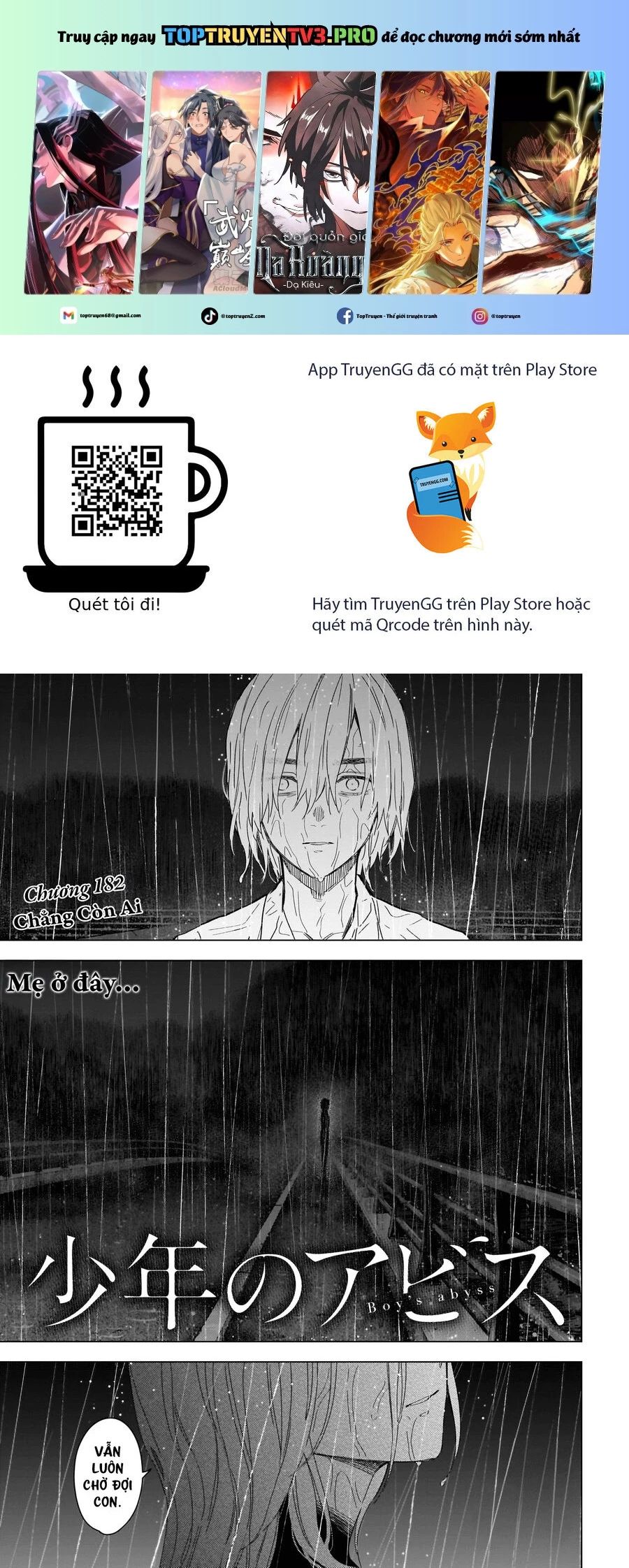 Shounen No Abyss: Chapter 182