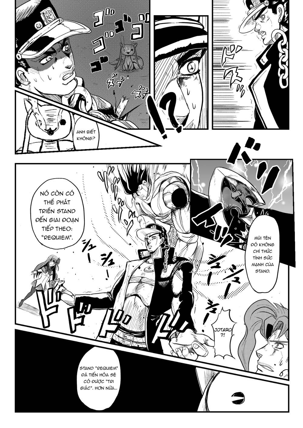 Stando Tsukai Homura Jojoca: Chapter 8
