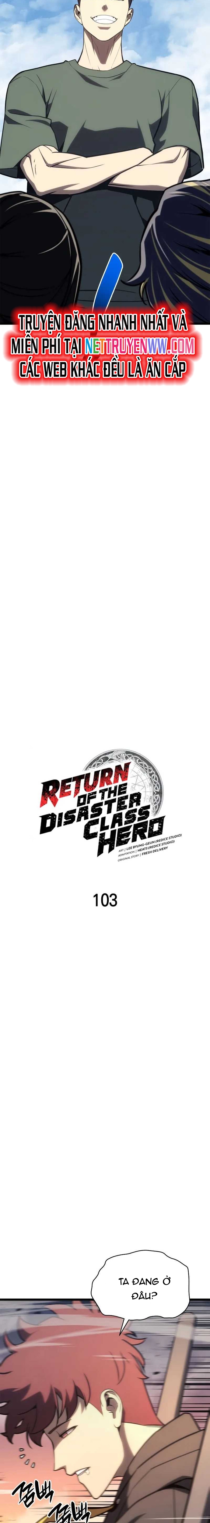 Sự Trở Lại Của Anh Hùng Cấp Thảm Họa: Chapter 103