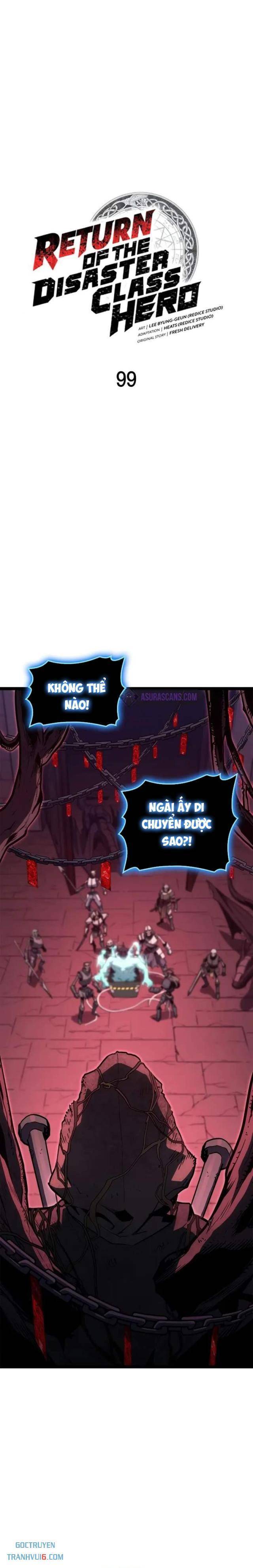 Sự Trở Lại Của Anh Hùng Cấp Thảm Họa: Chapter 99