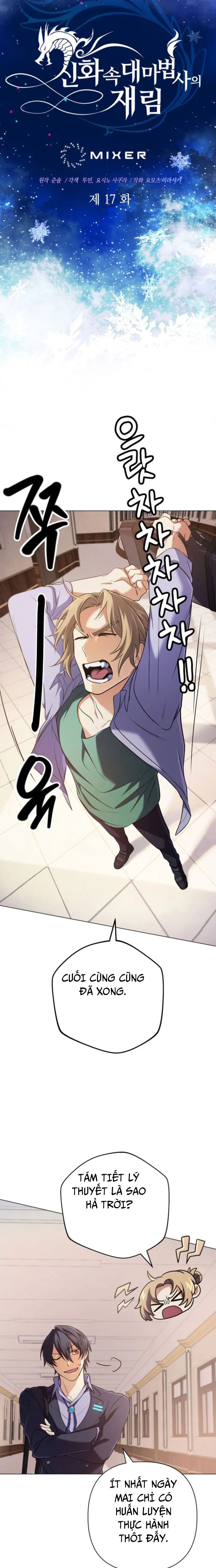 Sự Trở Lại Của Đại Pháp Sư Huyền Thoại: Chapter 17