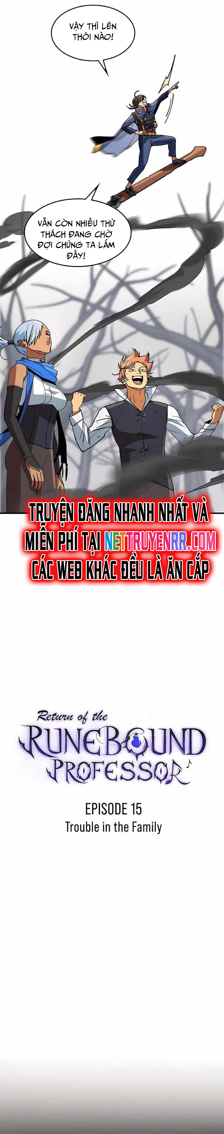 Sự Trở Lại Của Giáo Sư Runebound: Chapter 15