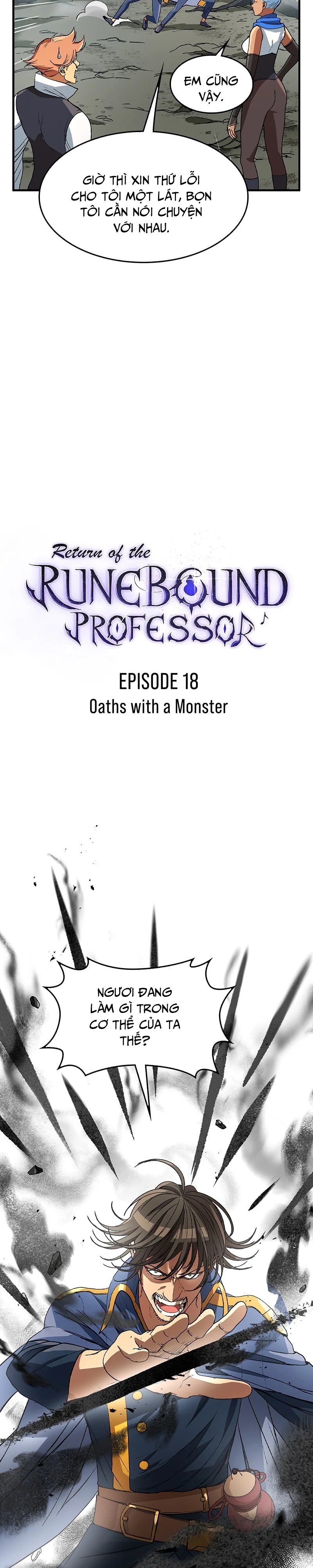 Sự Trở Lại Của Giáo Sư Runebound: Chapter 18