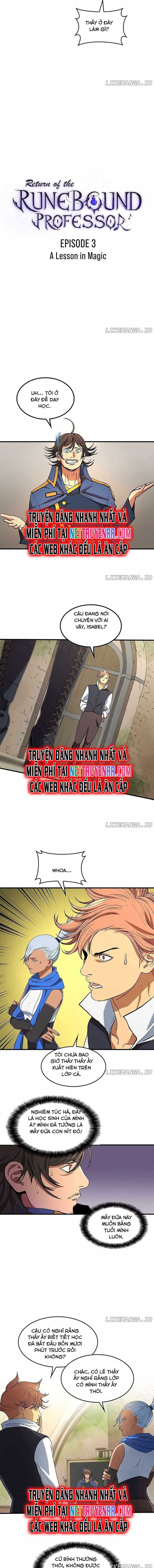 Sự Trở Lại Của Giáo Sư Runebound: Chapter 3