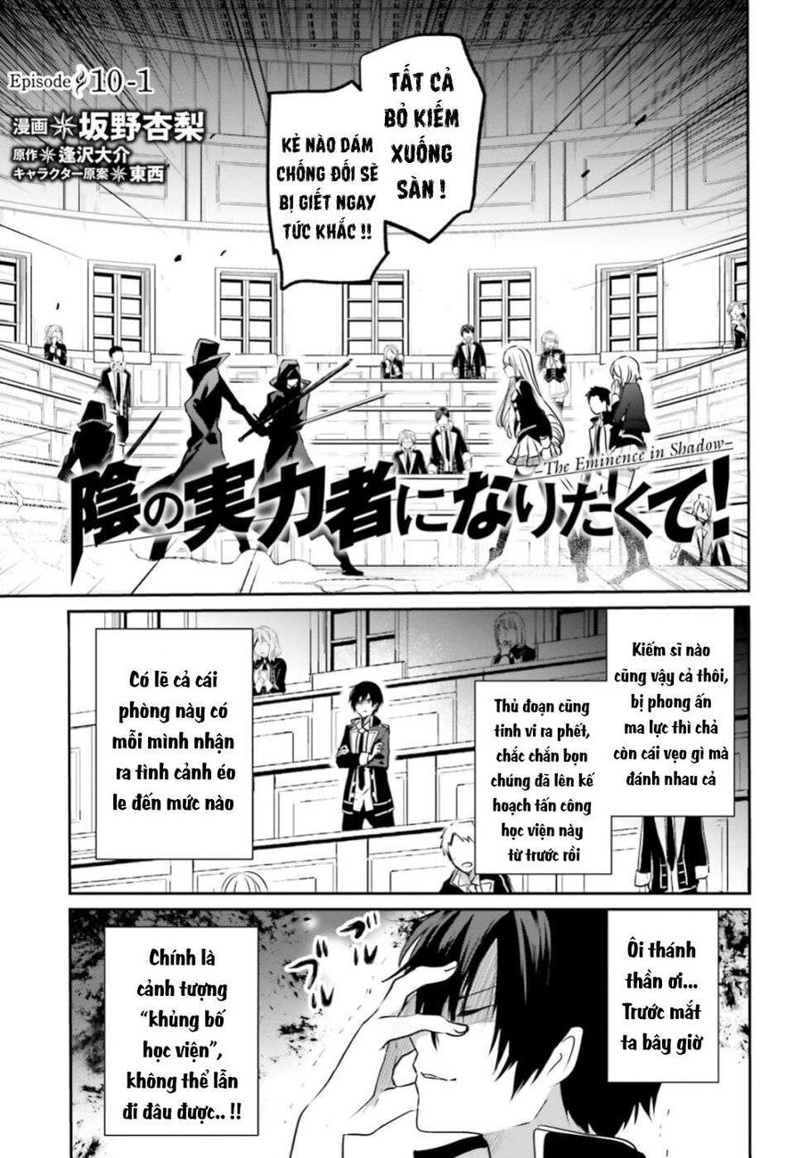 Ta Muốn Trở Thành Chúa Tể Bóng Tối!: Chapter 10.1