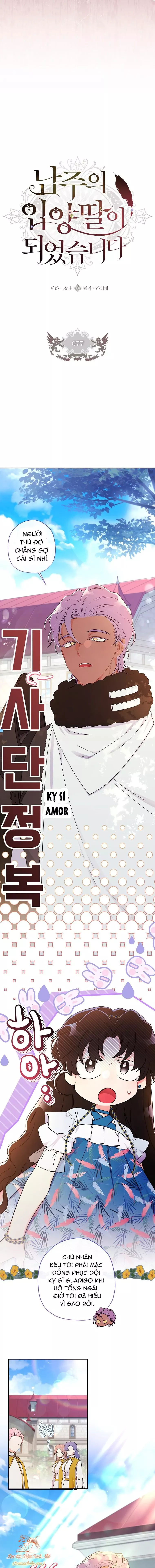 Ta Trở Thành Con Gái Nuôi Của Nam Chính: Chapter 77