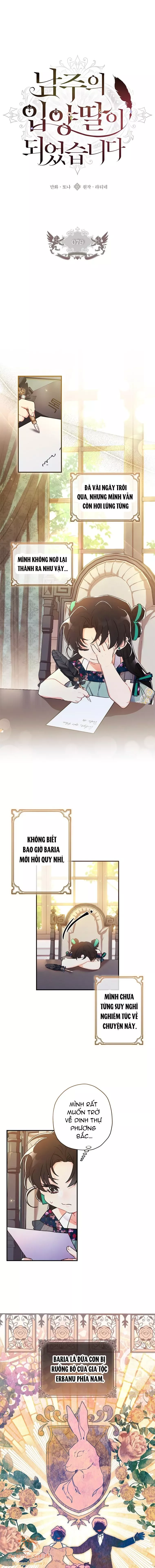 Ta Trở Thành Con Gái Nuôi Của Nam Chính: Chapter 79