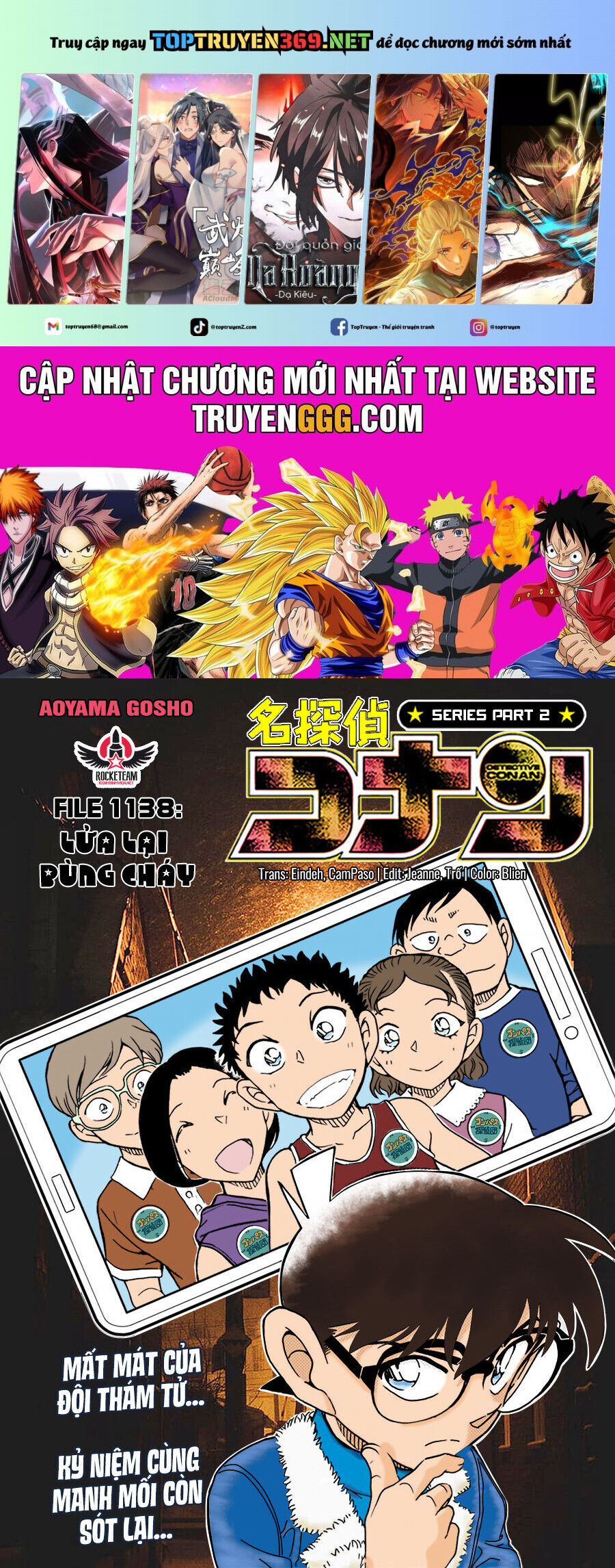 Thám Tử Conan: Chapter 1138